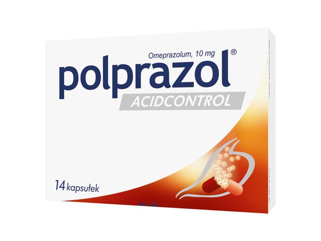 Polprazol Acidcontrol interakcje ulotka kapsułki dojelitowe twarde 10 mg 14 kaps. | 2 blist.po 7 szt.