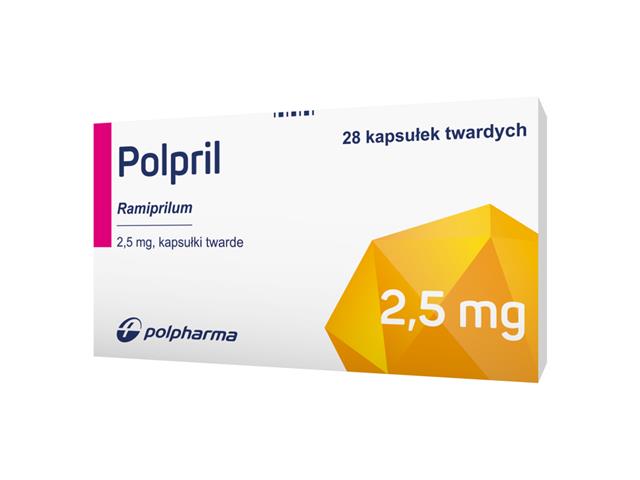 Polpril interakcje ulotka kapsułki twarde 2,5 mg 28 kaps. (2 blist. po 14 kaps.)