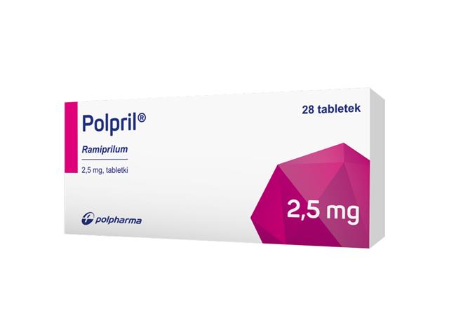 Polpril interakcje ulotka tabletki 2,5 mg 28 tabl.