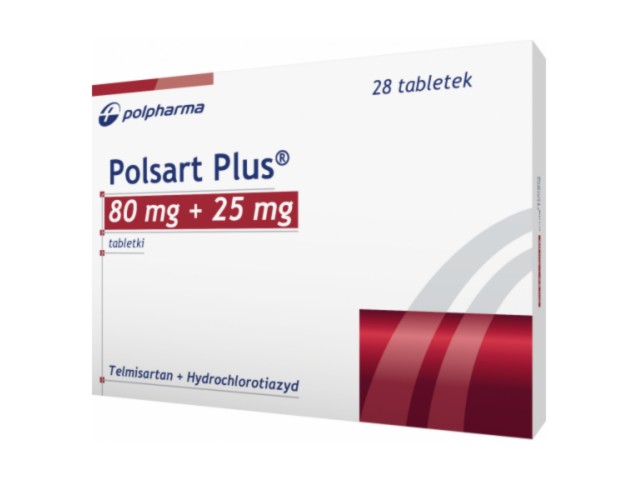 Polsart Plus interakcje ulotka tabletki 80mg+25mg 28 tabl.