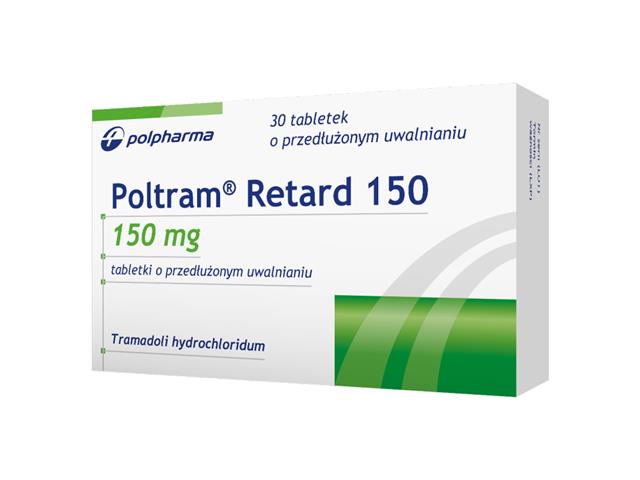 Poltram Retard 150 interakcje ulotka tabletki o przedłużonym uwalnianiu 150 mg 