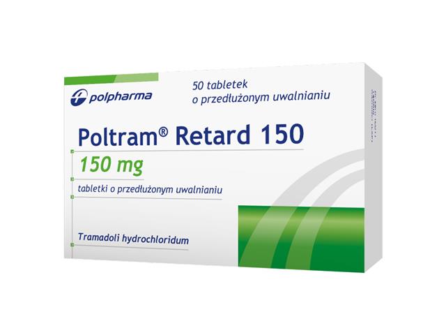 Poltram Retard 150 interakcje ulotka tabletki o przedłużonym uwalnianiu 150 mg 50 tabl. | 5 blist.po 10 szt.