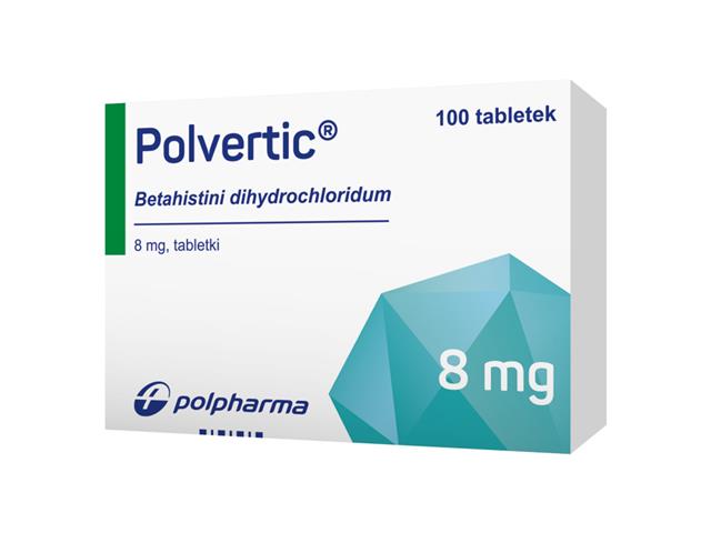 Polvertic interakcje ulotka tabletki 8 mg 100 tabl. | 10 blist.po 10 szt.