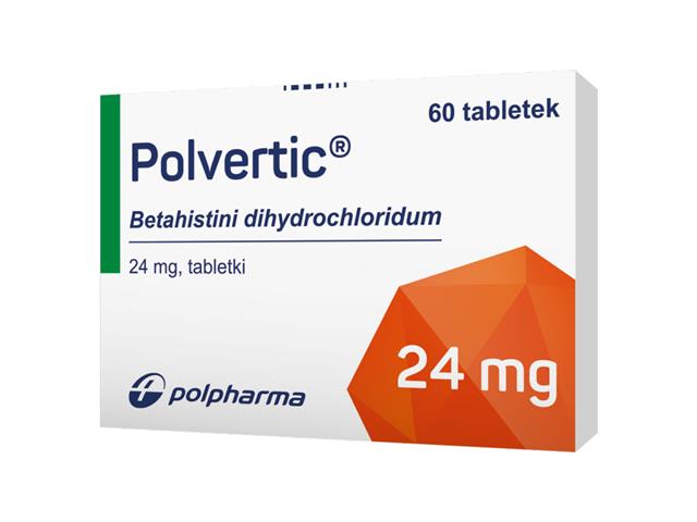Polvertic interakcje ulotka tabletki 24 mg 60 tabl. (4 blist. po 15 tabl.)