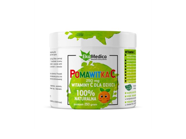 Pomawitka C interakcje ulotka proszek - 250 g