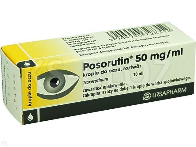 Posorutin interakcje ulotka krople do oczu 50 mg/ml 10 ml