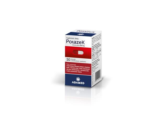 Potazek interakcje ulotka kapsułki 610 mg 50 kaps.