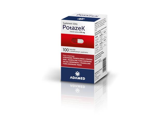 Potazek interakcje ulotka kapsułki 610 mg 100 kaps.