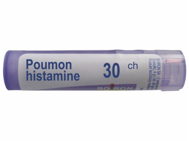 Poumon Histamine 30 CH interakcje ulotka granulki  4 g