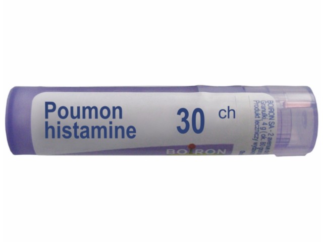 Poumon Histamine 30 CH interakcje ulotka granulki - 4 g