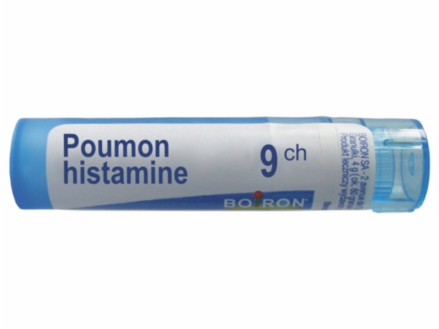 Poumon Histamine 9 CH interakcje ulotka granulki  4 g