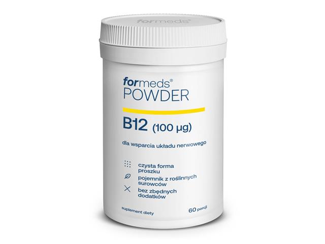 Powder B12 interakcje ulotka proszek  40,2 g