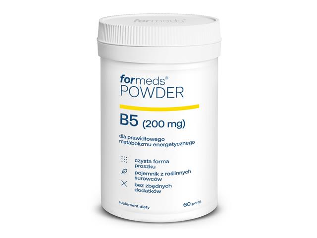 Powder B5 interakcje ulotka kapsułki  42 g