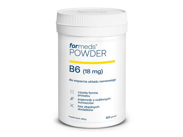 Powder B6 interakcje ulotka proszek - 40,2 g