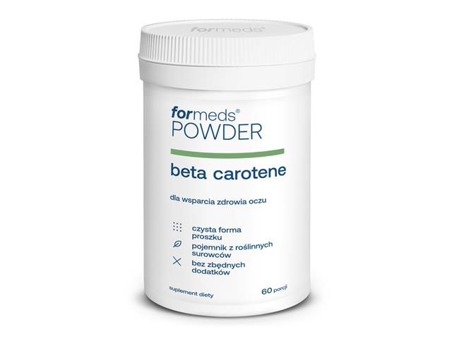 Powder Beta Carotene interakcje ulotka proszek - 40,1 g