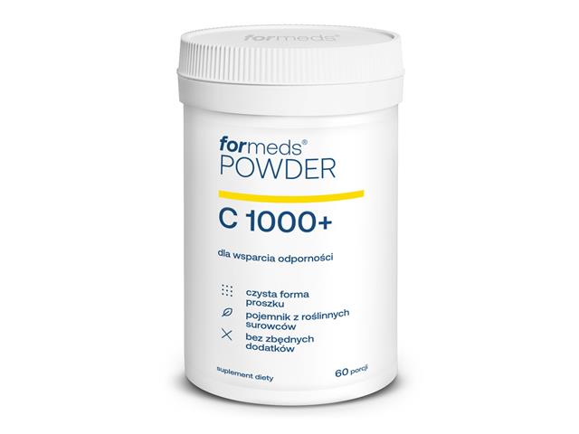 Powder C 1000+ interakcje ulotka proszek  63 g