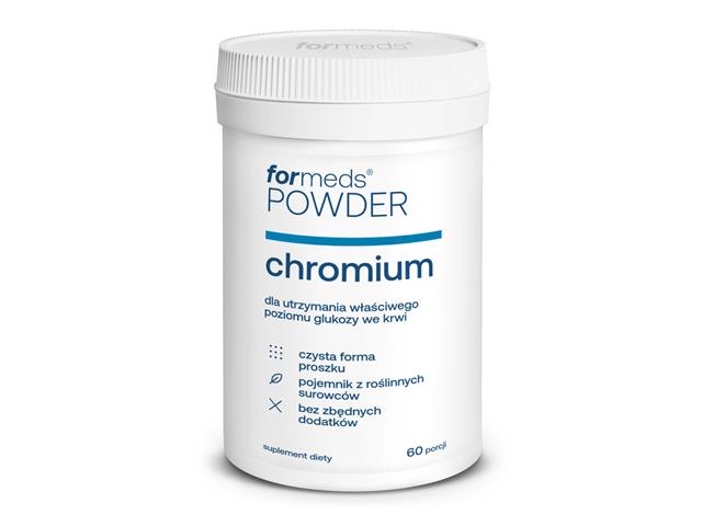 Powder Chromium interakcje ulotka proszek - 48 g