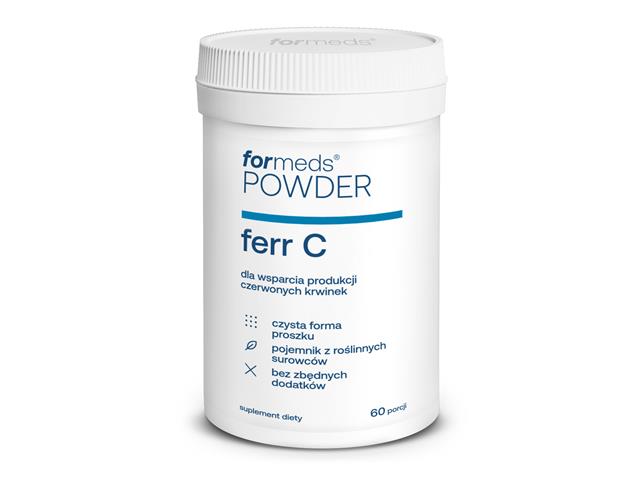 Powder Ferr C interakcje ulotka proszek  43.3 g