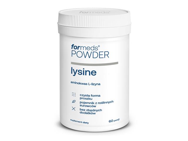 Powder Lysine interakcje ulotka proszek  37.2 g