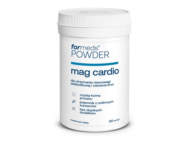 Powder Mag Cardio interakcje ulotka proszek  62,7 g