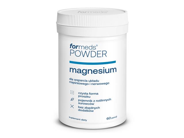 Powder Magnesium interakcje ulotka proszek  55,8 g