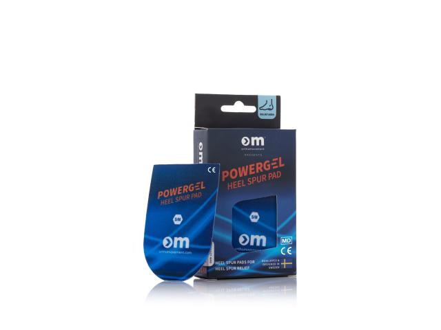 Powergel Heel Spur Pad Wkładki do butów S/M (35-40) interakcje ulotka wkładka do obuwia  2 szt. (para)