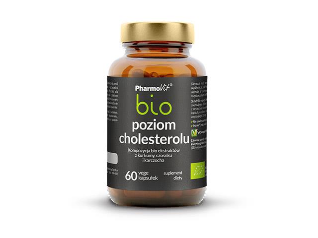 Poziom cholesterolu bio Pharmovit interakcje ulotka kapsułki  60 kaps.