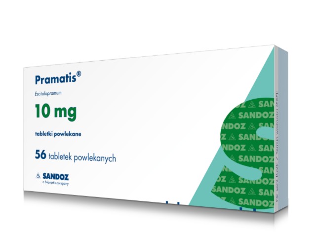 Pramatis interakcje ulotka tabletki powlekane 10 mg 56 tabl.