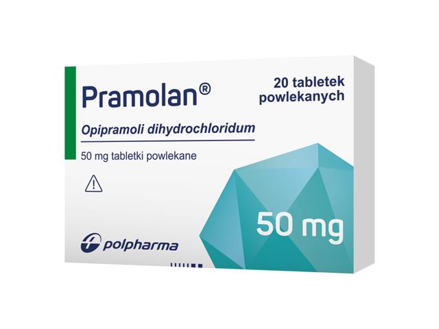 Pramolan interakcje ulotka tabletki powlekane 50 mg 20 tabl.