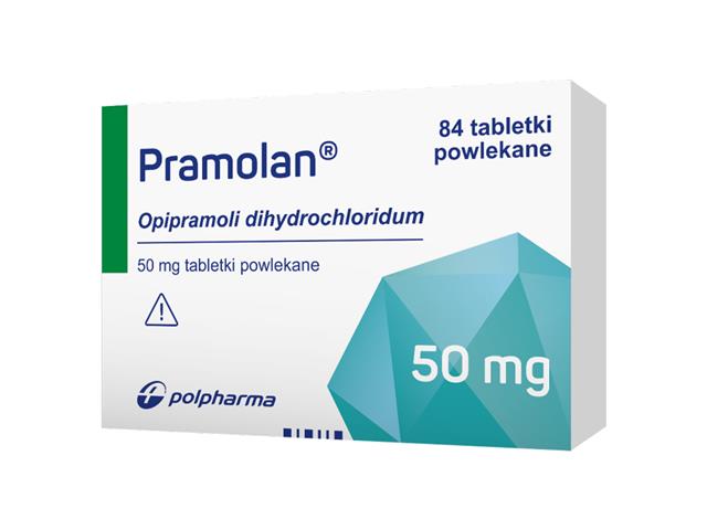 Pramolan interakcje ulotka tabletki powlekane 50 mg 84 tabl.