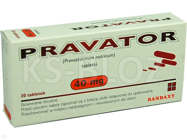 Pravator interakcje ulotka tabletki 40 mg 30 tabl.