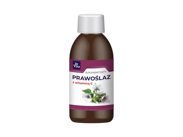 Prawoślaz z Witaminą C interakcje ulotka płyn  120 ml