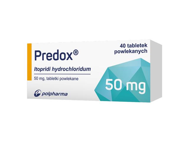 Predox interakcje ulotka tabletki powlekane 50 mg 40 tabl.