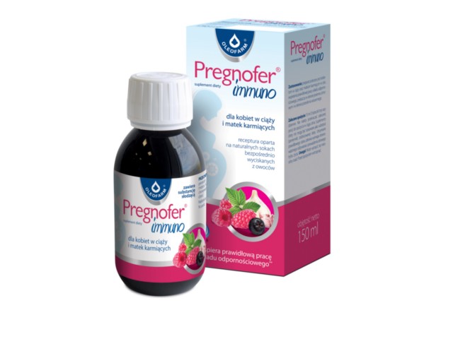 Pregnofer Immuno interakcje ulotka płyn - 150 ml