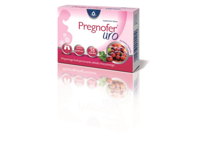 Pregnofer Uro interakcje ulotka kapsułki - 36 kaps.