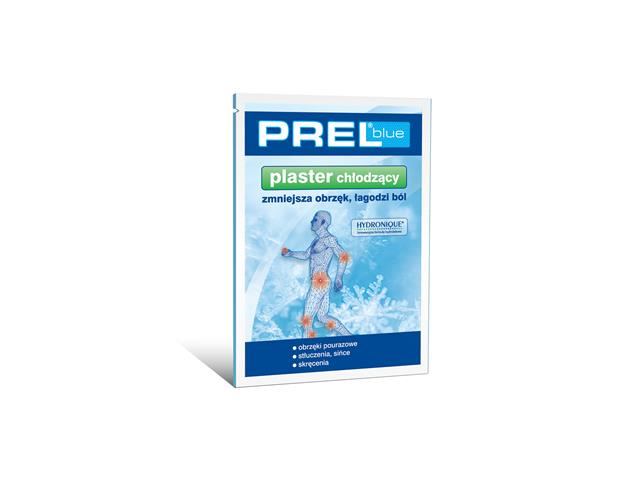 Prel Blue Plaster chłodzący interakcje ulotka plaster - 1 szt.