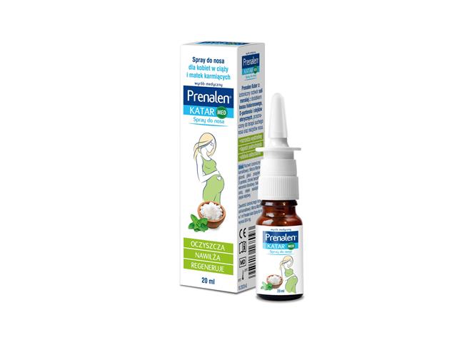 Prenalen Katar interakcje ulotka spray do nosa  20 ml