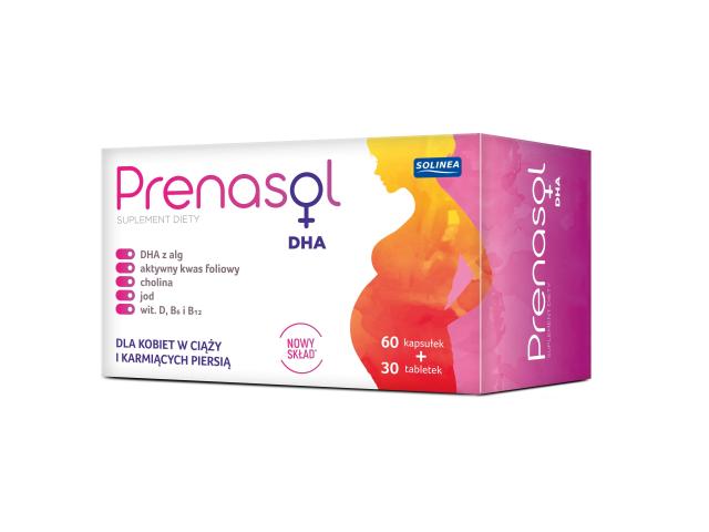 Prenasol interakcje ulotka kapsułki - 60 kaps. + 30 tabl.