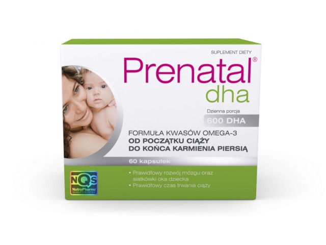 Prenatal DHA interakcje ulotka kapsułki  60 kaps.