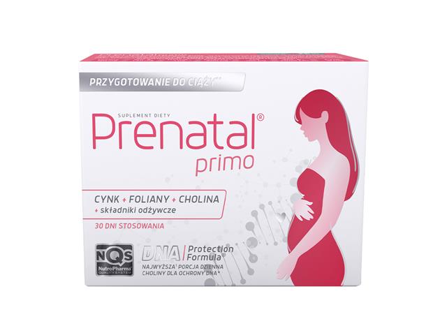 Prenatal Primo interakcje ulotka kapsułki  30 kaps.