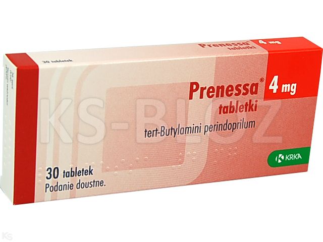 Prenessa interakcje ulotka tabletki 4 mg 30 tabl. | 1 blist.po 30 szt.