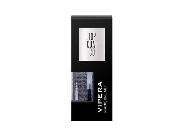 Preparat do manikiuru Top Coat 3D utrwalenie i rozbłysk interakcje ulotka lakier - 10 ml (but.)