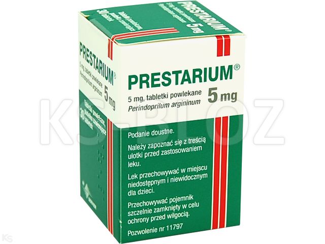 Prestarium interakcje ulotka tabletki powlekane 5 mg 