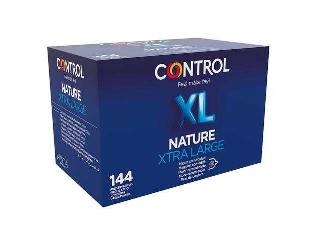 Prezerwatywy CONTROL NATURE XL 00008467000000 interakcje ulotka prezerwatywa  144 szt.