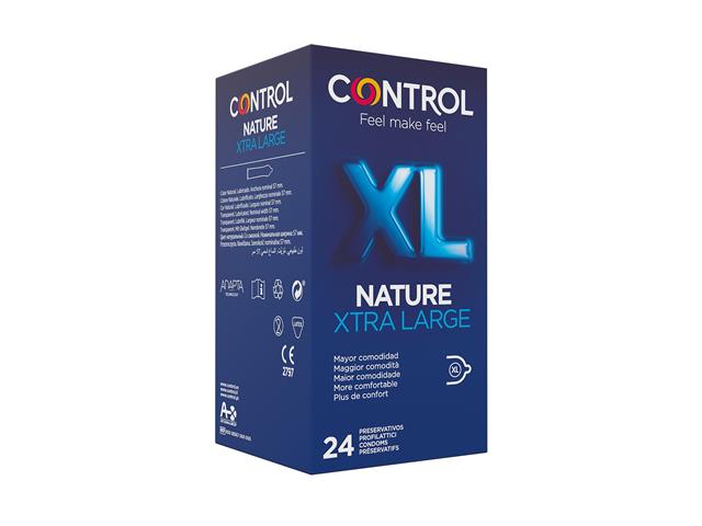 Prezerwatywy CONTROL NATURE XL 00008567000000 interakcje ulotka prezerwatywa - 24 szt.