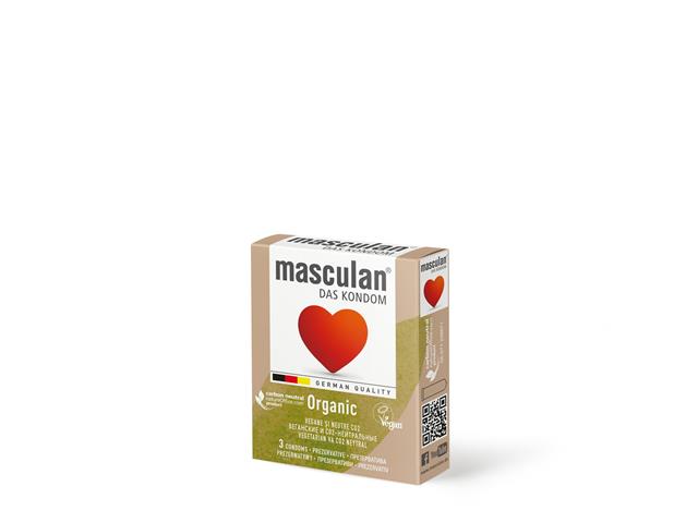 Prezerwatywy masculan® ORGANIC interakcje ulotka prezerwatywa - 3 szt.