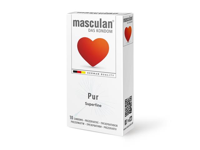 Prezerwatywy masculan® PUR (Ultra cienkie) interakcje ulotka prezerwatywa  10 szt.