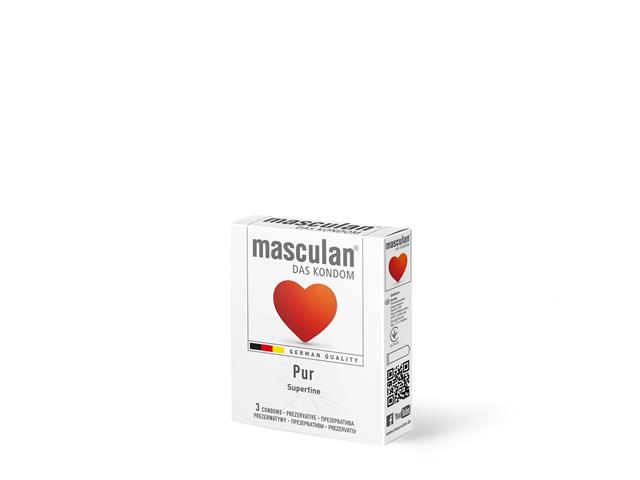Prezerwatywy masculan® PUR (Ultra cienkie) interakcje ulotka prezerwatywa - 3 szt.
