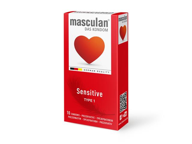 Prezerwatywy masculan® SENSITIVE (Klasyczne) interakcje ulotka prezerwatywa - 10 szt.