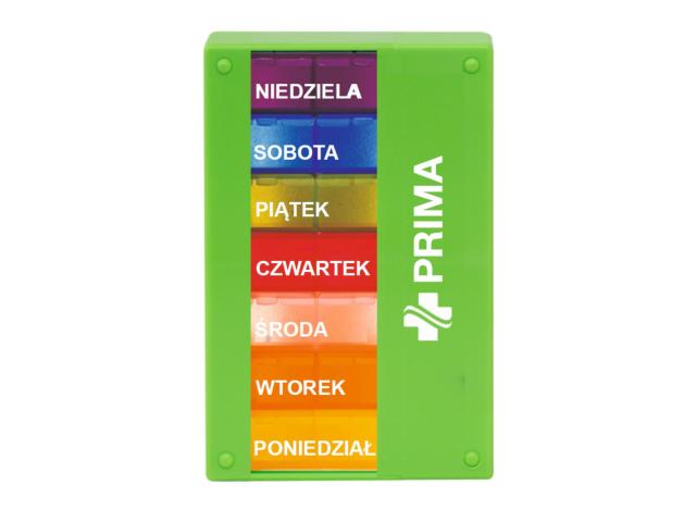 Prima Organizer na leki 7-dniowy interakcje ulotka kasetka  1 szt.